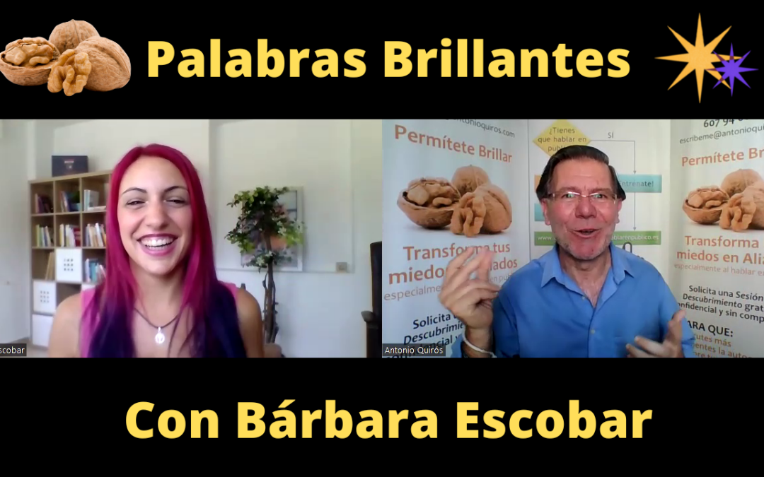 Palabras Brillantes con Bárbara Escobar